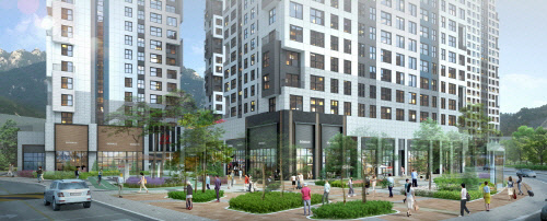 사진= 힐스 에비뉴 도봉역 웰가. 투시도